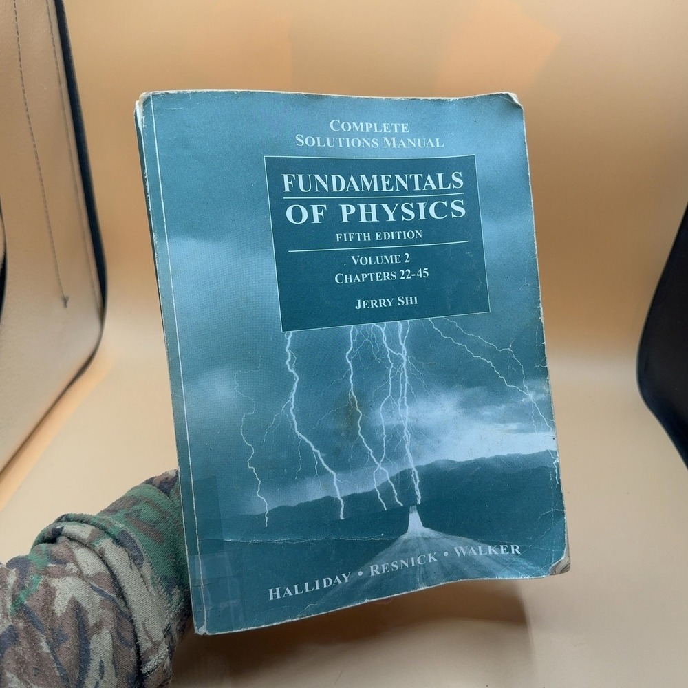 Fundamentals of Physics 5th Edition Solutions Manual Vol 2 Halliday
